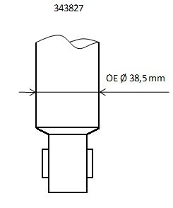 AMORTIZOR KYB 343827 2