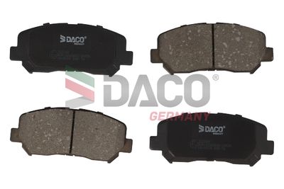 Комплект тормозных колодок, дисковый тормоз DACO Germany 322248 для MAZDA CX-5