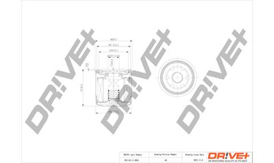 Dr!ve+ DP1110.11.0041 Масляный фильтр  для SUBARU XV (Субару Xв)