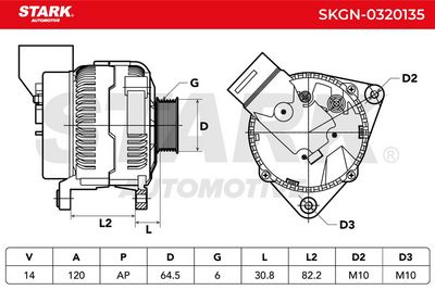 генератор STARK SKGN-0320135