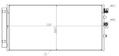 KONDENSATOR KLIMAANLAGE