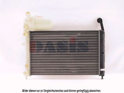 Радиатор, охлаждение двигателя AKS DASIS 080590N для FIAT TEMPRA