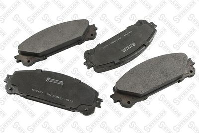 STELLOX 000 303B-SX Тормозные колодки и сигнализаторы  для LEXUS RX (_L1_) 270 (AGL10_)
