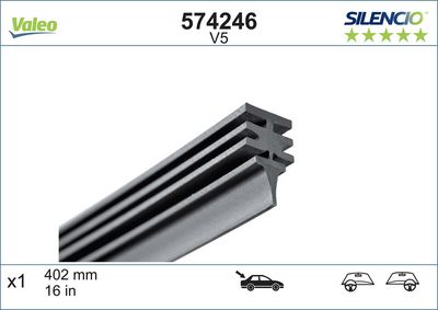 гумичка на перото на чистачка VALEO 574246