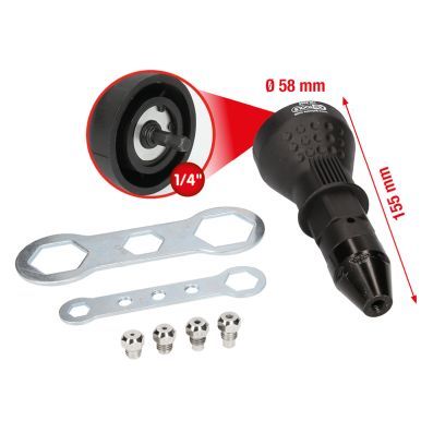 BLINDNIETADAPTER BOHRMASCHINE KS TOOLS 1509565