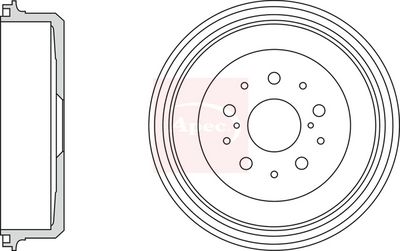 APEC Brake Drum DRM9997