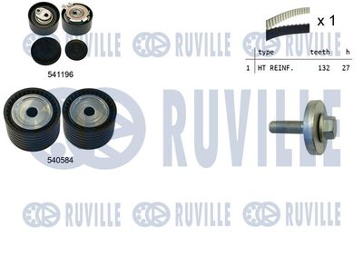 Комплект ремня ГРМ RUVILLE 550357 для RENAULT LOGAN