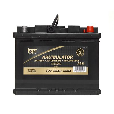 стартов акумулатор HART 565 084