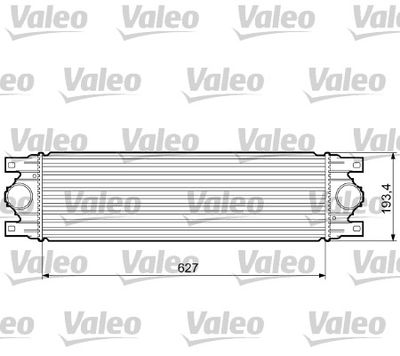 VALEO 817380 Интеркулер  для RENAULT TRUCKS MASCOTT (Рено тракс Маскотт)