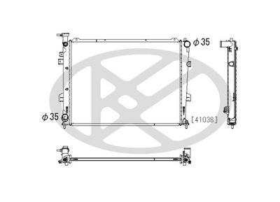 Radiator, racire motor Koyorad PL822457