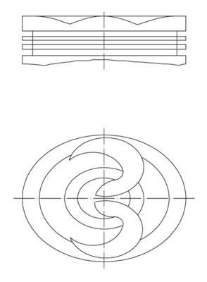 PISTON MAHLE 0492701