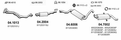 SISTEM DE ESAPAMENT ASSO ART0224