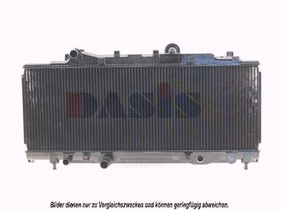 Радиатор, охлаждение двигателя AKS DASIS 300560N для LANCIA Y