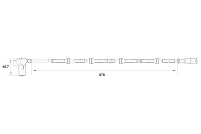 SENZOR TURATIE ROATA BOSCH 0265006711 4