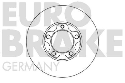 EUROBRAKE 5815204709 Тормозные диски  для VW LT (Фольцваген Лт)
