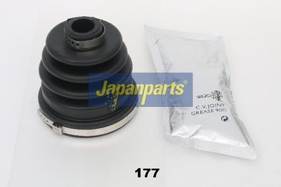 JAPANPARTS Gofruotoji membrana, kardaninis velenas