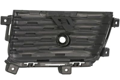 Voorbumper afdekking Voor Rechts (met parkeersensor gaten, plastic, zwart, ALTITUDE/LAREDO/LIMITED/OVERLAND/SUMMIT) past: JEEP GRAND CHEROKEE V 06.20-