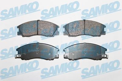 Комплект тормозных колодок, дисковый тормоз SAMKO 5SP1291 для HYUNDAI (HUATAI) TERRACAN