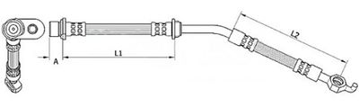Bremseslange METZGER 4110787