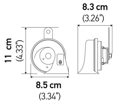 Trumpet Horn 3FH 007 424-801