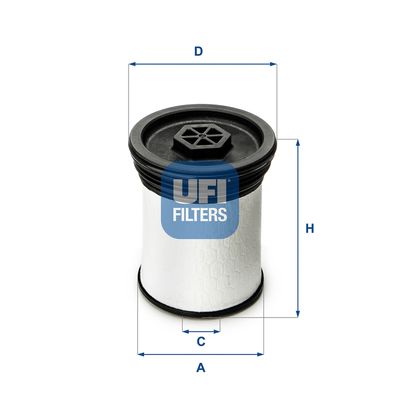 Filtr paliwa UFI 26.019.01 produkt
