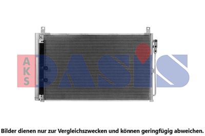 AKS DASIS 072068N Радиатор кондиционера  для INFINITI  (Инфинити Q50)