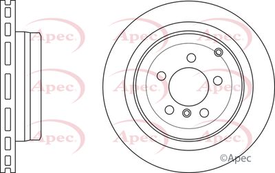 Brake Disc APEC DSK2595