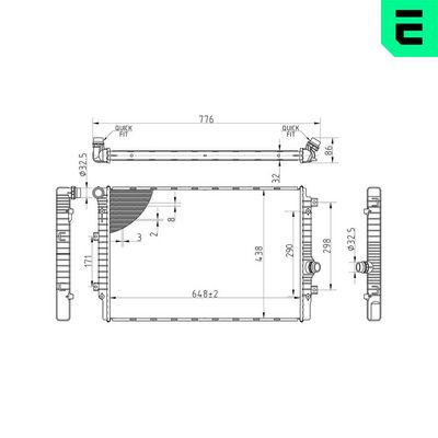RADIATOR RACIRE MOTOR