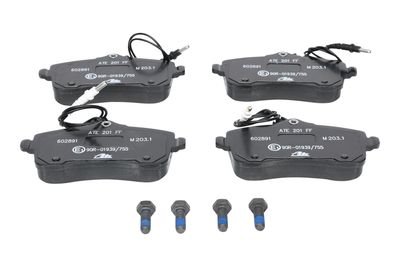 Brake Pad Set, disc brake 13.0460-2891.2