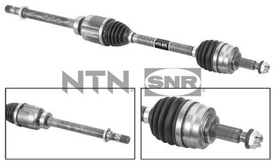 полуоска SNR