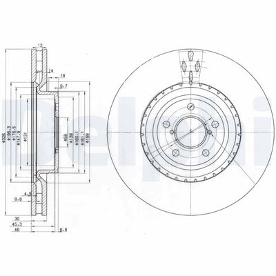 Brake Disc BG3818