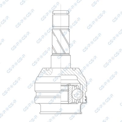 Sada kloubů, hnací hřídel GSP 662054