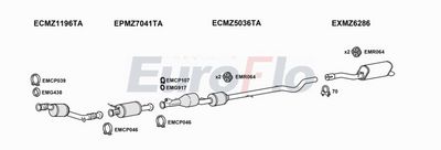 Układ wydechowy EUROFLO MZVIT21D7037F