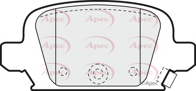 Brake Pad Set APEC PAD1189