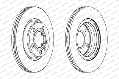 DISC FRANA FERODO DDF1708 1