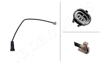 Styk ostrzegawczy, zużycie okładzin hamulcowych JAPANPARTS BPW-288