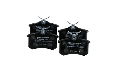 BREMSBELAGSATZ SCHEIBENBREMSE VALEO 301474A 26