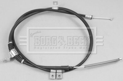 Тросик, cтояночный тормоз BORG & BECK BKB2563 для MITSUBISHI PAJERO