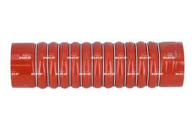 Intercooler slang (100mm/107mmx400mm, red) past: DAF 75, 75 CF, 85, 85 CF, 95, 95 XF, CF 75, CF 85, F 2800, F 3600, LF 55, N 2800, XF 105, XF 95 BE123C-XF355M 01.74-