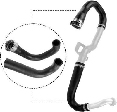 RAPRO R18349/K Воздушный патрубок для OPEL CORSA D Фургон/хетчбэк (S07) 1.3 CDTI (L08)