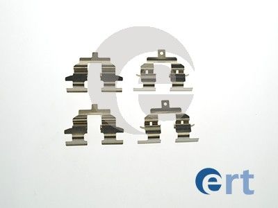 Комплектующие, колодки дискового тормоза ERT 420173 для NISSAN TIIDA