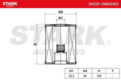 маслен филтър STARK SKOF-0860163