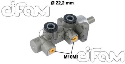 Главный тормозной цилиндр CIFAM 202-722 для DAEWOO LACETTI