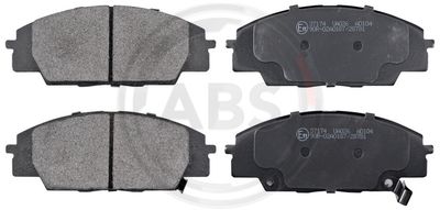 Комплект тормозных колодок, дисковый тормоз A.B.S. 37174 для HONDA S2000