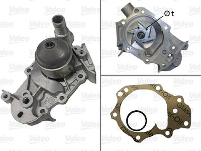 Water Pump, engine cooling 506580