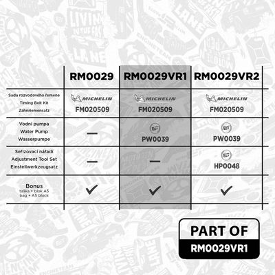 SET POMPA APA + CUREA DINTATA