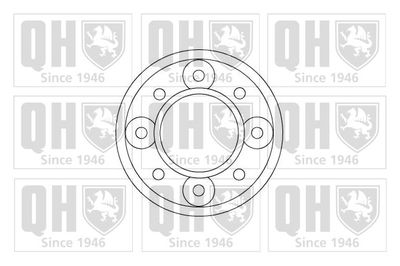 Тормозной диск QUINTON HAZELL BDC3116 для TALBOT 1307-1510