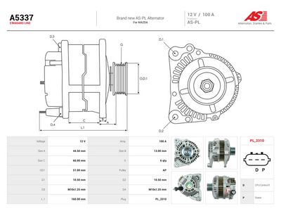 generátor AUTO-STARTER A5337
