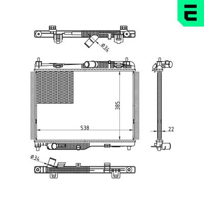 RADIATOR RACIRE MOTOR