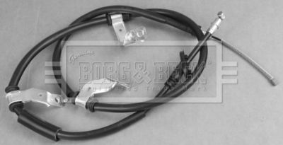 Тросик, cтояночный тормоз BORG & BECK BKB3666 для HYUNDAI TUCSON